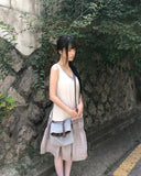 Hutom Lace Midi Skirt