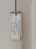 [Premium] Whole Garment Linen Ray V Knit