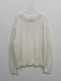 Mohair See-Through Overfit Knit