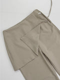 Beryl Wrap Skirt Boot Cut Slacks