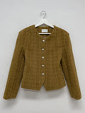Cellion Wool Tweed Short Jacket