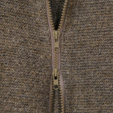 Cozy Podak Knit Hood Zip-up