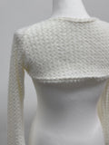 Brush Halterneck Bolero Set