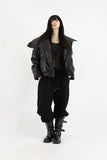 Ari cotton brushed balloon pants