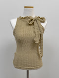 Brush Halterneck Bolero Set