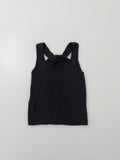 Berry Halter Sleeveless Knitwear