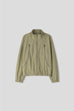 Double Line Zipper Blouson