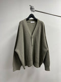 Lambswool Balloon Cardigan