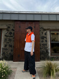 Crop Layered Hood Vest