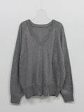 Baer Wool V-Neck Loose-Fit Knit