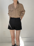 Isabelle pocket loose fit blouse