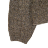 Cozy Podak Knit Hood Zip-up