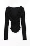 Mumi draped tee