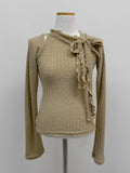 Brush Halterneck Bolero Set