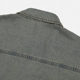 Tin Washed Denim Half Shirt