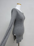 Andew One Shoulder Knit T-Shirt