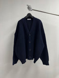 Lambswool Balloon Cardigan