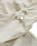 Gop Zipper Detail Windbreaker