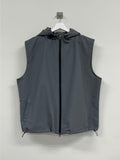 GORPCORE Hood Vest Zip-up