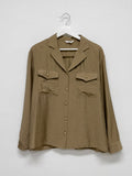 Isabelle pocket loose fit blouse