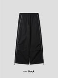 Nylon Track String Pants