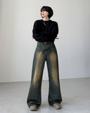 Luna Flare Wide Denim