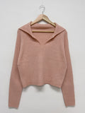 [Plan] Sailor Raglan Collar Knit