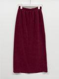 Corduroy H-line Banding Skirt