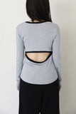 Two-way bolero cardigan top