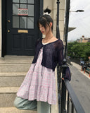 Dope See-Through Rib Crop Strap Bolero CD