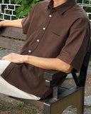 Ness Linen Like Short Sleeve Shirt