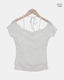 Mumin Halter Short Sleeve T-shirt