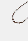 Double ring western necklace