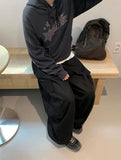 [Unisex] Tedens Curved Banding Cargo Wide Pants