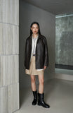 Classic Pocket Leather Jacket