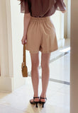 Colin Pleated Pintuck Shorts