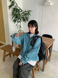 [unisex] Nekoda Two-Way String Color Wind Jumper