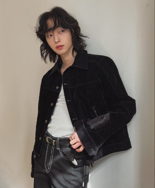 2plan (ツープラン) - ワイルズベルベットデニムジャケット / Wiles