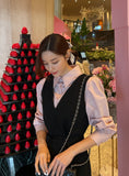 Roer Puff Span Blouse
