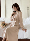 Sellby Drape Tie Wrap One Piece