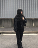 Wed Denim Crop Damage Jacket