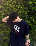 USA washing short sleeve