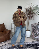 Minen cut wide denim pants