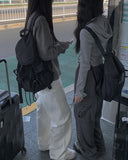 Tabe cotton wide pants