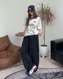 Reven Snap Nylon Pants