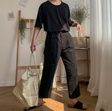 [1+1] Overfit U Neck Short Sleeve Tee
