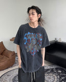 Penner Heart Washed Short Sleeve T-shirt