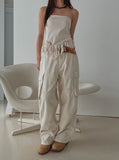 Bio Rivet Cargo Cotton Pants