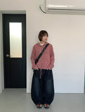 Kososo Check Hood Crop Shirt