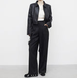 Vininto net off-shoulder knitwear
